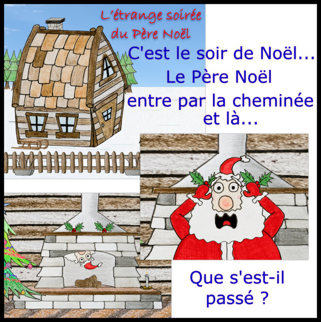 L'étrange soirée du Père Noël © Alan Emrey L'étrange soirée du Père Noël © Alan Emrey