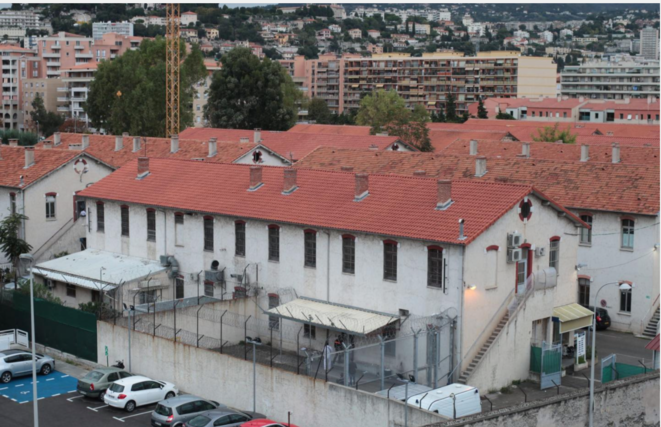 Le centre de rétention administrative de Nice. © DR