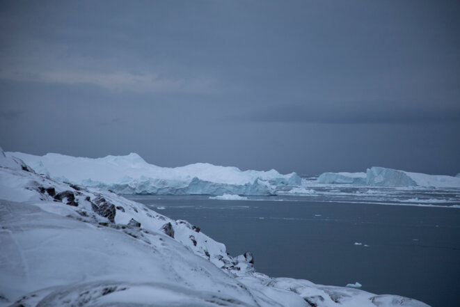 Des glaciers Fjord dans la ville du nord de Groenland. © Mortaza Behboudi / 30 décembre 2020 Des glaciers Fjord dans la ville du nord de Groenland. © Mortaza Behboudi / 30 décembre 2020