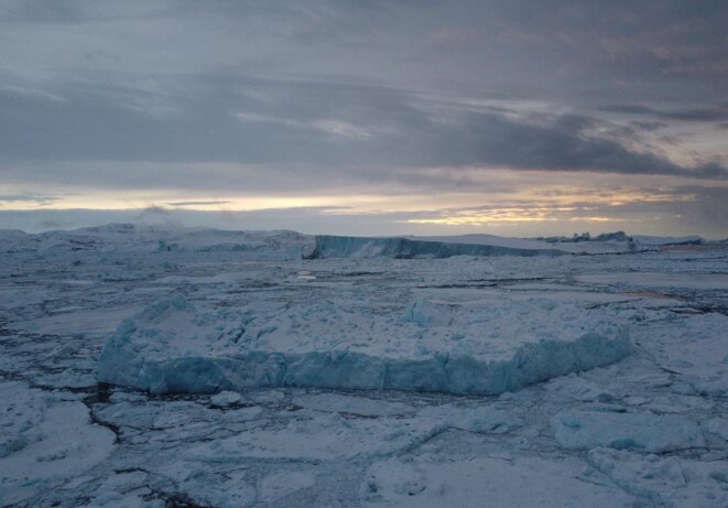 Des glaciers Fjord dans la ville du nord de Groenland. © Mortaza Behboudi / 30 décembre 2020 Des glaciers Fjord dans la ville du nord de Groenland. © Mortaza Behboudi / 30 décembre 2020