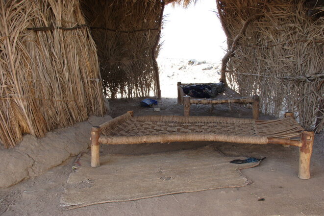 Angarib (lit-banquette traditionnel). Source : réseaux sociaux. Angarib (lit-banquette traditionnel). Source : réseaux sociaux.