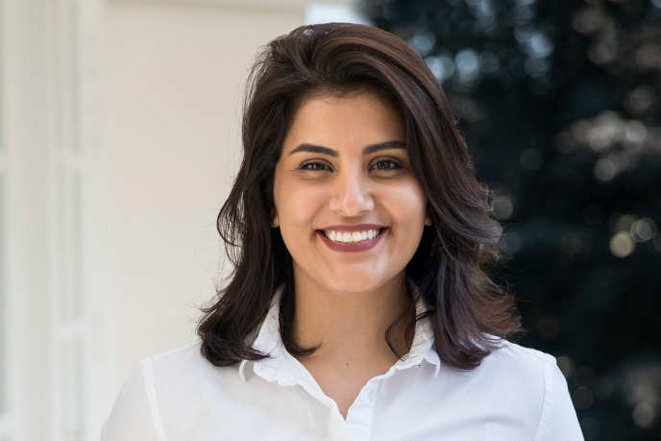 Loujain Al-Hathloul en Amsterdam en 2017. © Amnistía Internacional Loujain Al-Hathloul en Amsterdam en 2017. © Amnistía Internacional