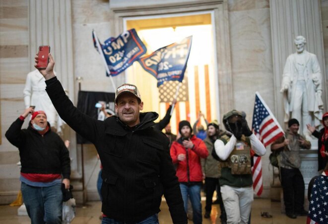 USA | Washington | Capitole, le 6 Janvier 2021, les soutiens de Donal TRUMP© 2021 D.R./DBNEWS USA | Washington | Capitole, le 6 Janvier 2021, les soutiens de Donal TRUMP© 2021 D.R./DBNEWS