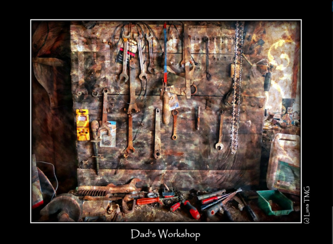 Dad's Workshop / L'atelier de mon père © Luna TMG Flickr Dad's Workshop / L'atelier de mon père © Luna TMG Flickr