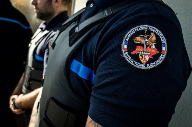 Prison de Saint-Quentin-Fallavier (Isère), octobre 2019. © Nicolas Liponne / NurPhoto / NurPhoto via AFP