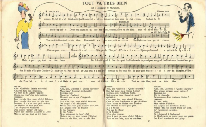 Chanson Tout Va Tres Bien Madame La Marquise
