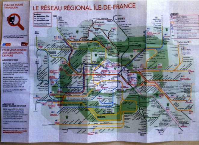 Dans une planque d’Hicham el-Hanafi au Portugal, cette carte des transports franciliens avait été affichée avec plusieurs stations annotées au stylo bille, à chaque fois des lieux de forte affluence, constatera la DGSI. © DR Dans une planque d’Hicham el-Hanafi au Portugal, cette carte des transports franciliens avait été affichée avec plusieurs stations annotées au stylo bille, à chaque fois des lieux de forte affluence, constatera la DGSI. © DR