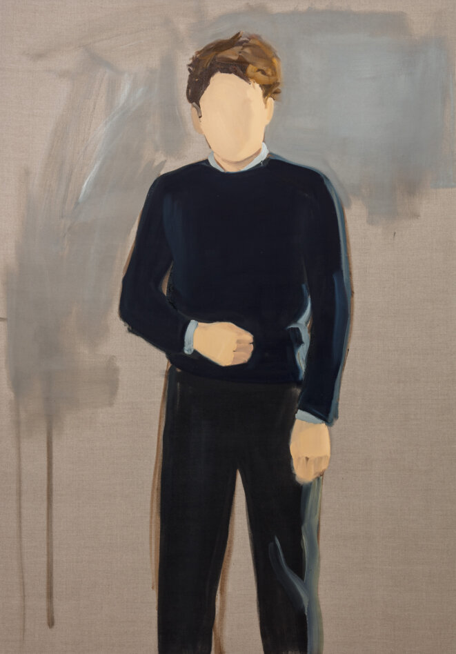 Gideon Rubin At Coombe Priory 2019 Huile sur toile de lin / Oil on linen 150 x 105 cm/ 59 x 41 1/3 in © Gideon Rubin Courtesy of Galerie Karsten Greve Köln Paris St. Moritz Photo : Richard Ivey Gideon Rubin At Coombe Priory 2019 Huile sur toile de lin / Oil on linen 150 x 105 cm/ 59 x 41 1/3 in © Gideon Rubin Courtesy of Galerie Karsten Greve Köln Paris St. Moritz Photo : Richard Ivey