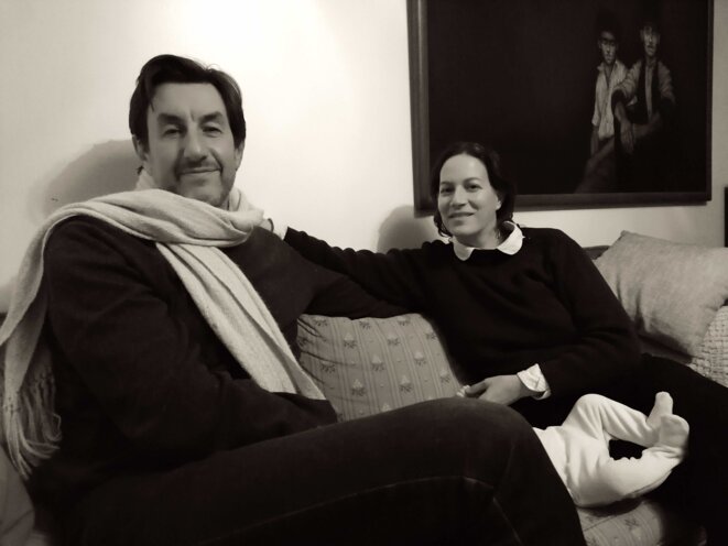 Yanowski et Karen Vourc'h dans le civil. © E. Favier Yanowski et Karen Vourc'h dans le civil. © E. Favier