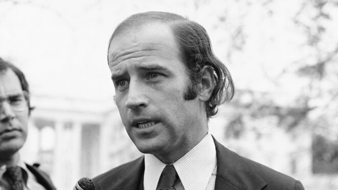 Joe Biden jeune sénateur © Henry Griffin Joe Biden jeune sénateur © Henry Griffin