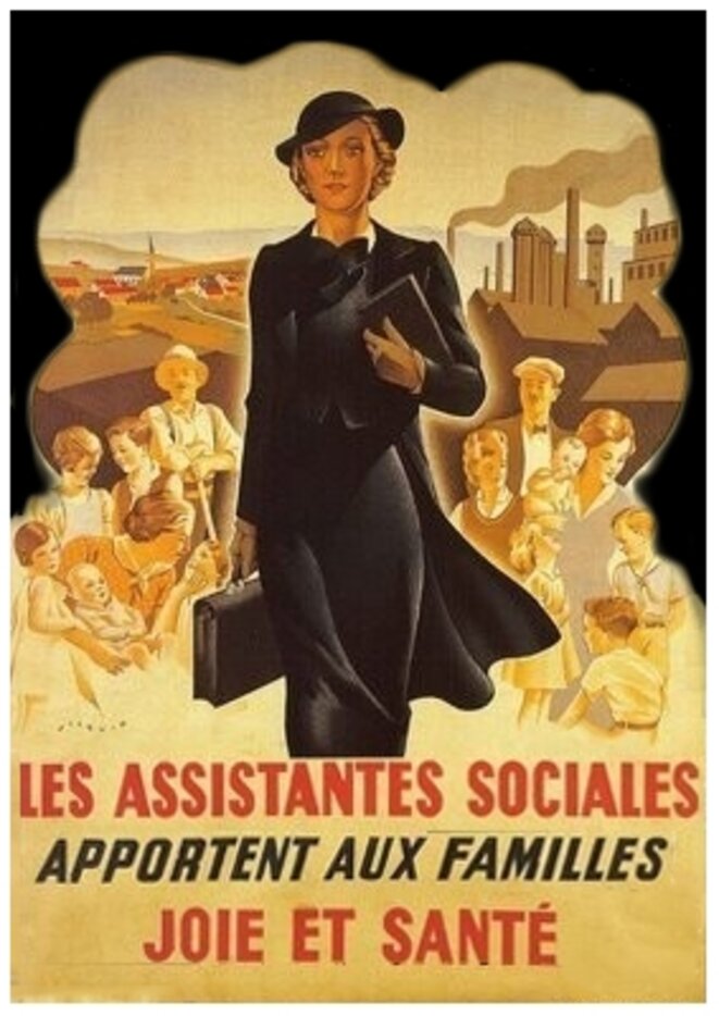 Cette affiche, souvent attribuée au Ministère de la Santé Publique en 1940 (avant ou après Pétain, sans précision), daterait en réalité, selon le site de l’Université de Stanford, de novembre 1942. Cette affiche, souvent attribuée au Ministère de la Santé Publique en 1940 (avant ou après Pétain, sans précision), daterait en réalité, selon le site de l’Université de Stanford, de novembre 1942.