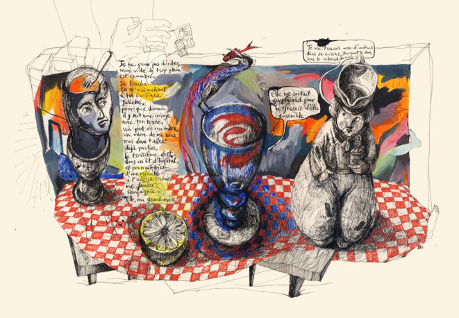 Vide, je m'accroche à tes cuisines © Béa Boubé Vide, je m'accroche à tes cuisines © Béa Boubé
