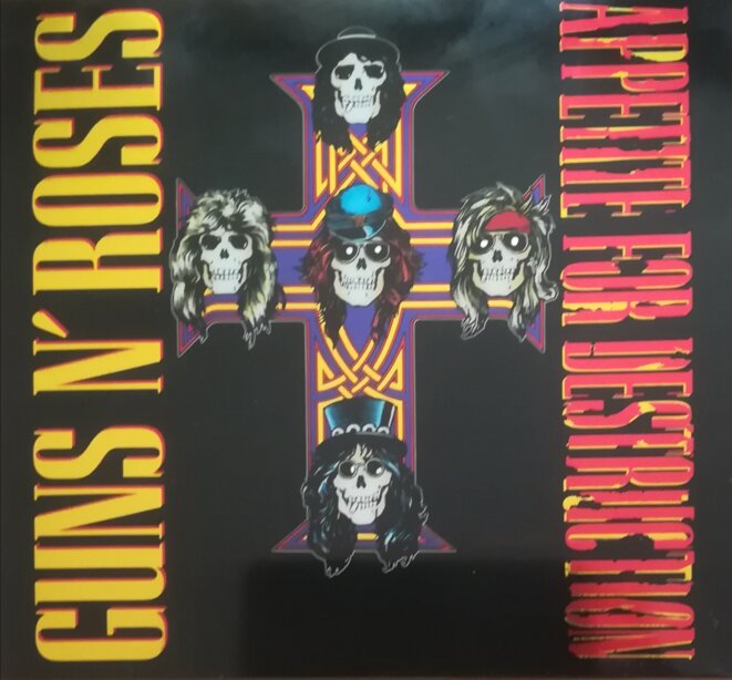 Guns n' roses / Appetite for Destruction © Geffen records Guns n' roses / Appetite for Destruction © Geffen records