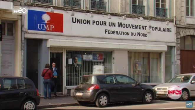 «C’est un temps que les moins de 20 ans ne peuvent pas connaître…» Dans les années 2000, la droite s’appelait «UMP» et avait un siège dans le Nord, sis 216, rue de Solférino, à Lille. © Capture d’écran Wéo «C’est un temps que les moins de 20 ans ne peuvent pas connaître…» Dans les années 2000, la droite s’appelait «UMP» et avait un siège dans le Nord, sis 216, rue de Solférino, à Lille. © Capture d’écran Wéo