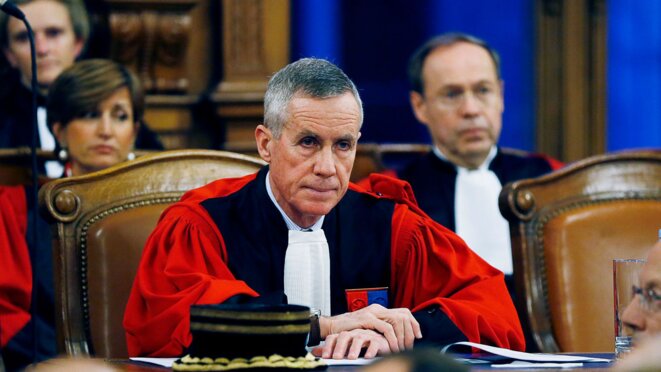 Le procureur général François Molins, alors procureur de la République de Paris, en 2016. © AFP/THOMAS SAMSON Le procureur général François Molins, alors procureur de la République de Paris, en 2016. © AFP/THOMAS SAMSON