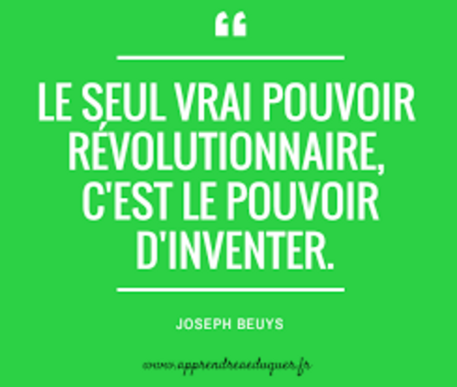 Citation Joseph Beuys Citation Joseph Beuys