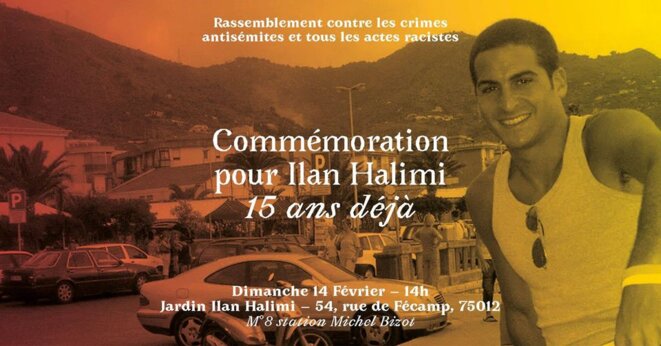 Ilan Halimi 15 ans déjà: mobilisation le 14 février.