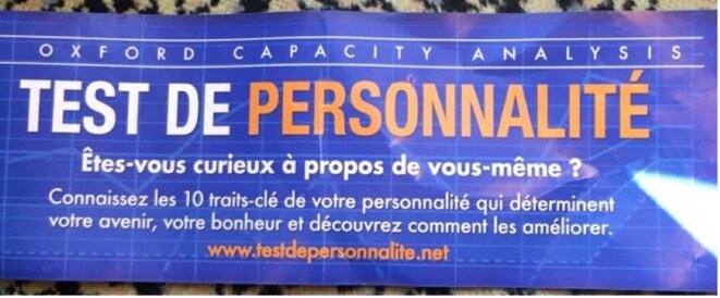 Tract distribué par la Scientologie à Porte de Versailles en 2019 © Mathieu Repiquet Tract distribué par la Scientologie à Porte de Versailles en 2019 © Mathieu Repiquet