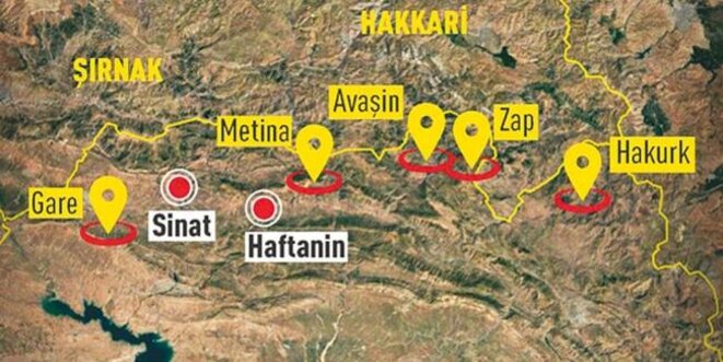 Localisation de Garê © CNN Türk Localisation de Garê © CNN Türk