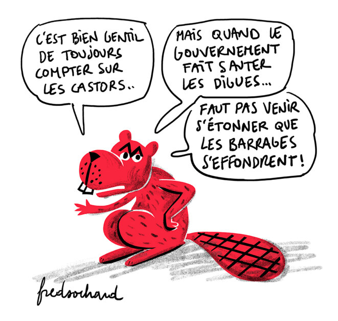 Ce week-end, les macronistes sont tout barrageux