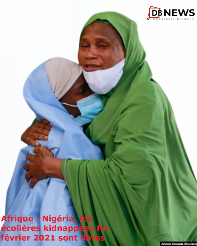 Afrique - Nigéria, les écolières kidnappées le vendredi 26 février 2021 sont libres© 2021 D.R./DBNEWS Afrique - Nigéria, les écolières kidnappées le vendredi 26 février 2021 sont libres© 2021 D.R./DBNEWS