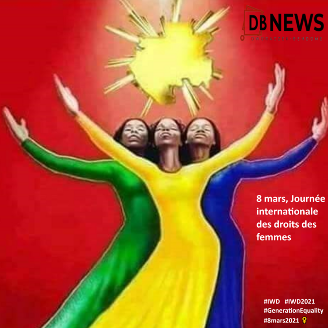 8 mars, Journée internationale des droits des femmes : les disparités persistent/2021© DBNEWS 8 mars, Journée internationale des droits des femmes : les disparités persistent/2021© DBNEWS