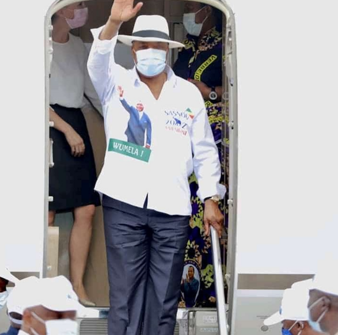 Lancement de la campagne présidentielle à Pointe Noire par Denis Sassou NGuesso Lancement de la campagne présidentielle à Pointe Noire par Denis Sassou NGuesso