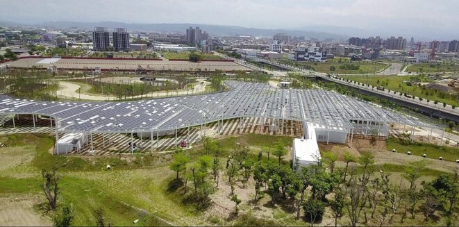 Le jardin de Philippe Rahm à Taichung (Taïwan) Le jardin de Philippe Rahm à Taichung (Taïwan)