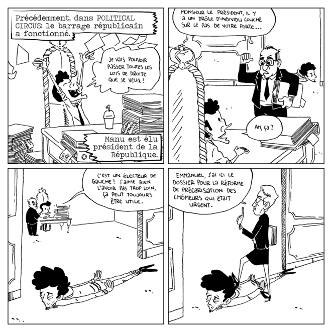 La gauche paillasson