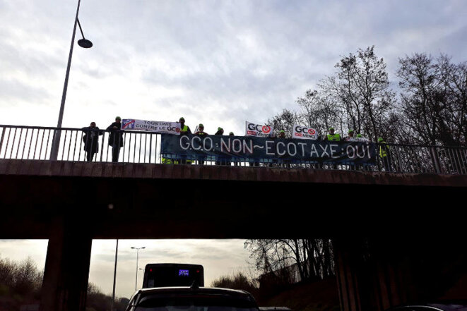 L'écotaxe fait partie de mesures alternatives soutenues par le collectif GCO NON MERCI © GCO NON MERCI L'écotaxe fait partie de mesures alternatives soutenues par le collectif GCO NON MERCI © GCO NON MERCI