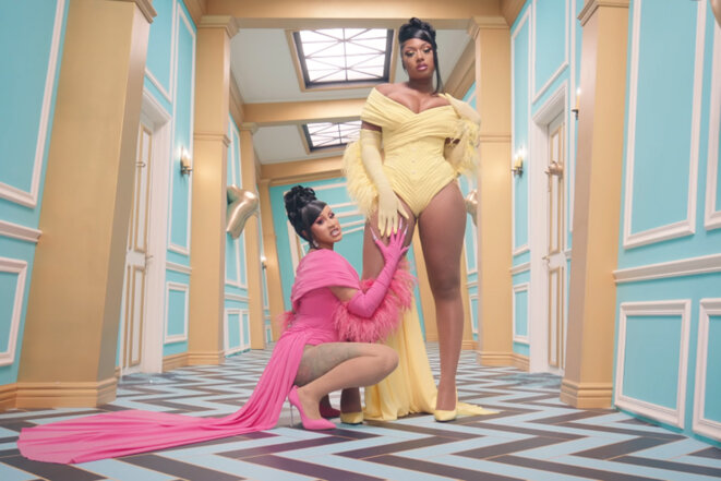 «WAP» par Cardi B et Megan Thee Stallion (2020). © Capture d’écran YouTube «WAP» par Cardi B et Megan Thee Stallion (2020). © Capture d’écran YouTube