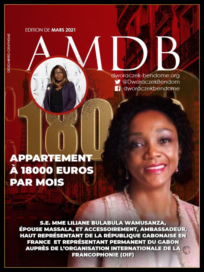 25 mars 201- Liliane Massala, un appartement à 18000 euros par mois, pour S.E. Mme Ambassadrice