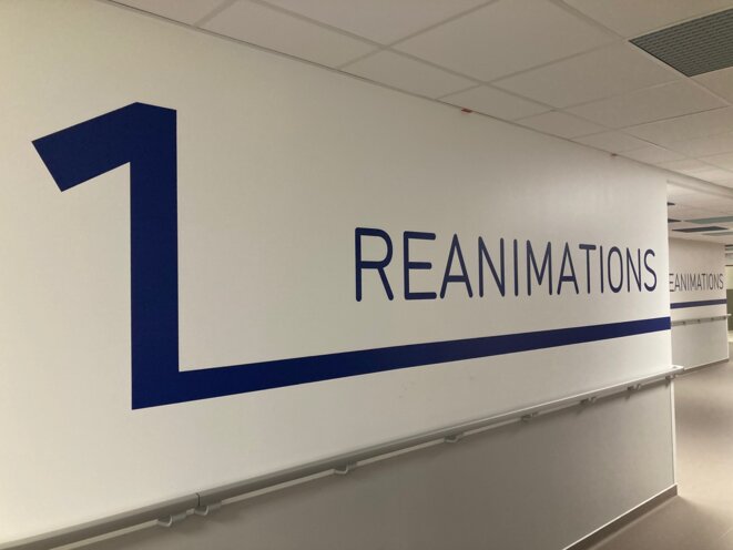 Au service de réanimation de l'hôpital Saint-Louis. © JC Au service de réanimation de l'hôpital Saint-Louis. © JC