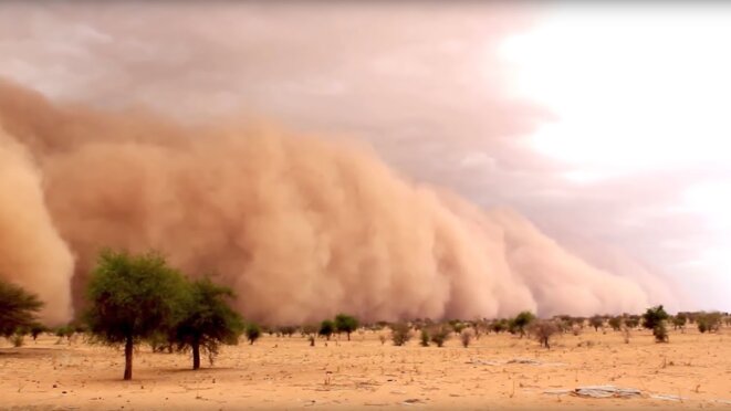 Niger - Tempête de sable Niger - Tempête de sable