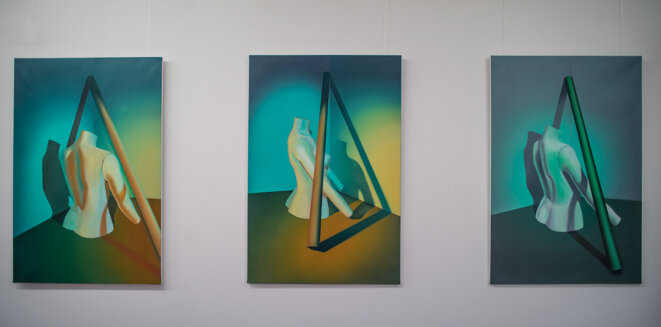 Diane Benoît du Rey, série "En rotation", 2017 Diane Benoît du Rey, série "En rotation", 2017