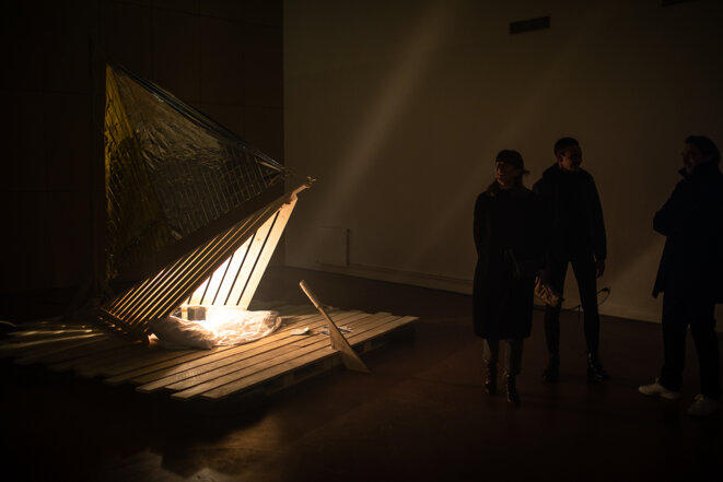 Charlie Wellecam, "le radeau de la fabulation", 2020 Charlie Wellecam, "le radeau de la fabulation", 2020