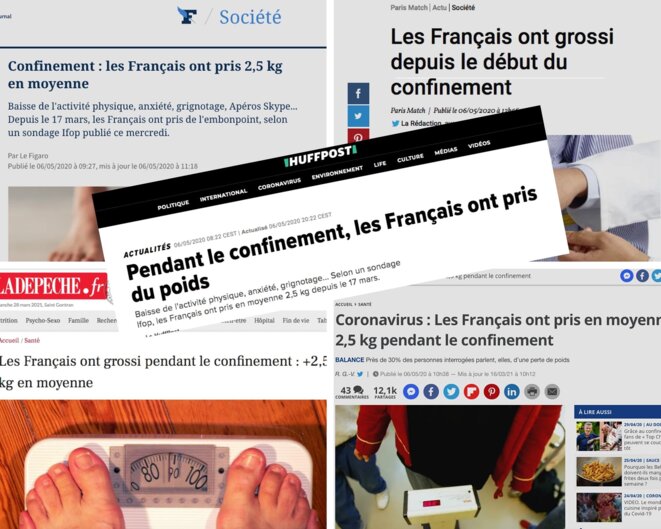 La montée des discours grossophobes pendant le 1er confinement en France La montée des discours grossophobes pendant le 1er confinement en France