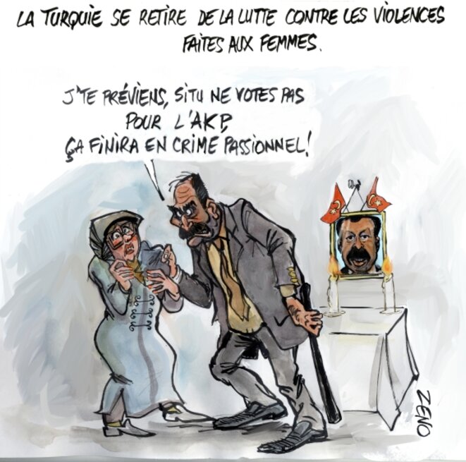 Erdogan annonce son retrait de la lutte contre la violences faites aux femmes