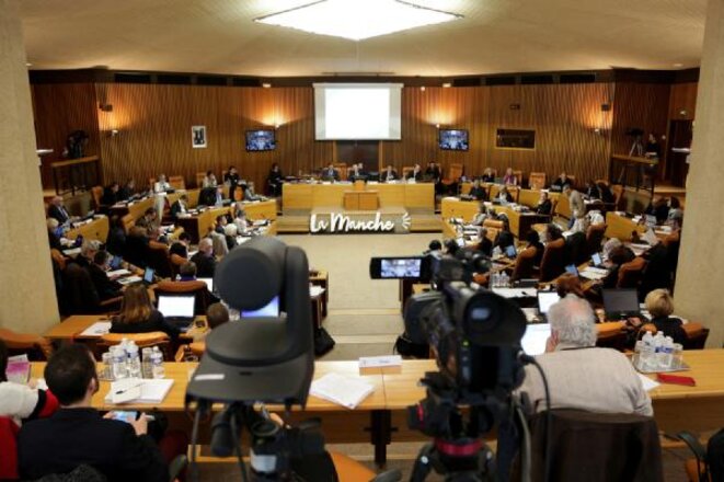 Les dépenses de communication n’étaient pas votées par les élus du département. © David DAGUIER / Conseil département de la Manche Les dépenses de communication n’étaient pas votées par les élus du département. © David DAGUIER / Conseil département de la Manche