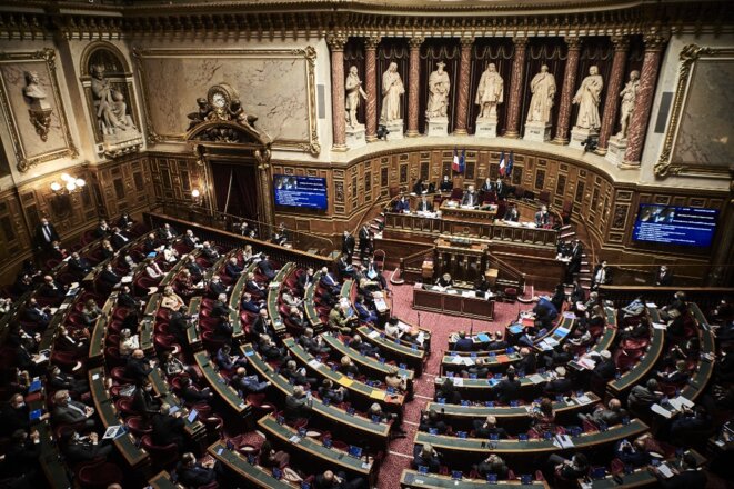 Le Sénat. © Antonin Burat / Hans Lucas via AFP