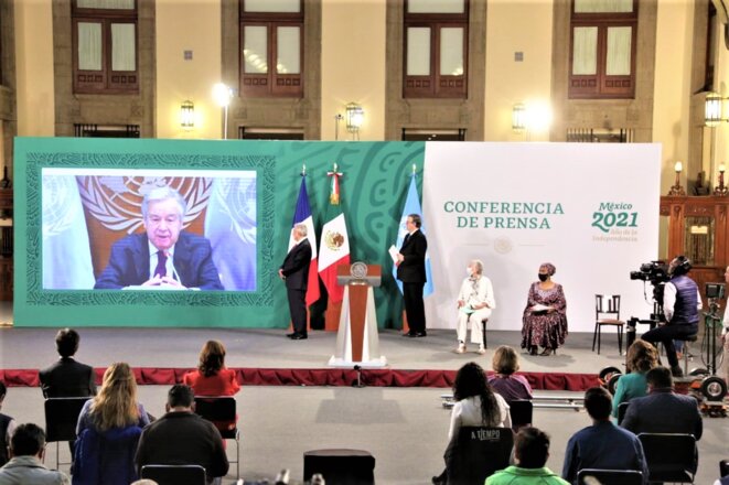 Mexico - Forum Génération Égalité (2021) - 29 – 31 mars - António Guterres, Secrétaire général des Nations Unies Mexico - Forum Génération Égalité (2021) - 29 – 31 mars - António Guterres, Secrétaire général des Nations Unies