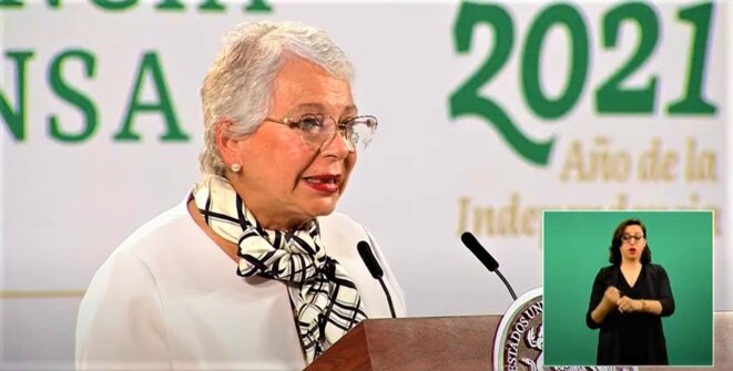 Mexico - Forum Génération Égalité (2021) - 29 – 31 mars -Mme Olga Sanchez Cordero, Secrétaire à l’Intérieur du Mexique Mexico - Forum Génération Égalité (2021) - 29 – 31 mars -Mme Olga Sanchez Cordero, Secrétaire à l’Intérieur du Mexique