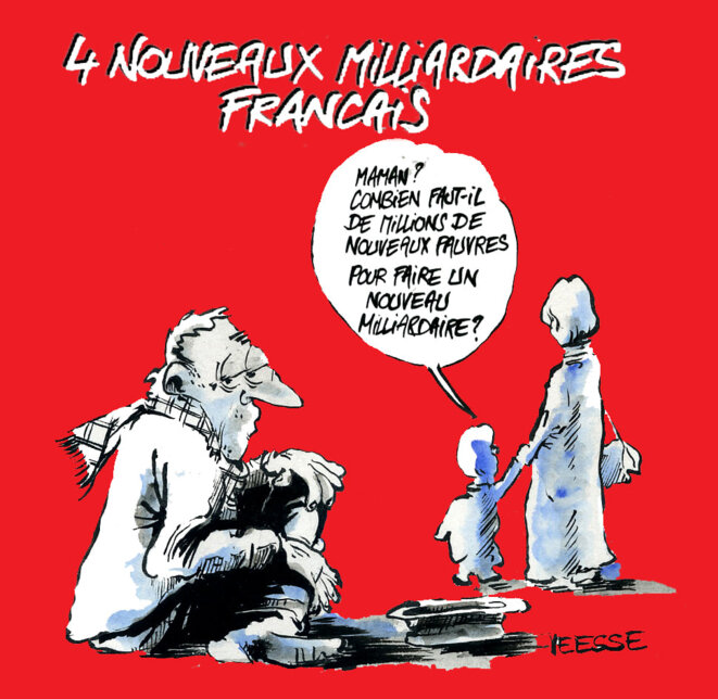Quatre nouveaux milliardaires français © Veesse Voilà Quatre nouveaux milliardaires français © Veesse Voilà