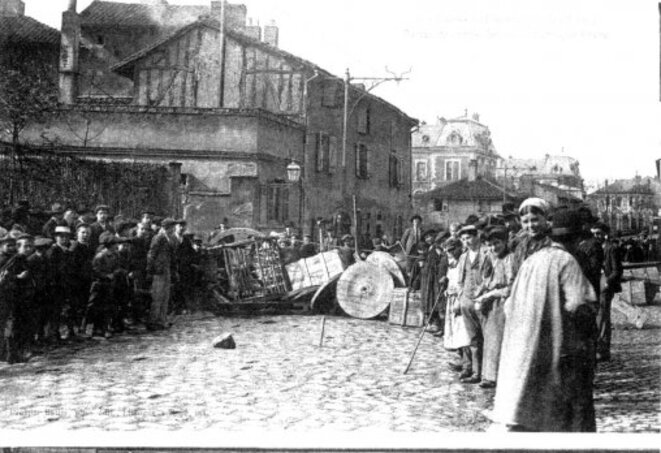 Grève Limoges 1905 Barricades Grève Limoges 1905 Barricades