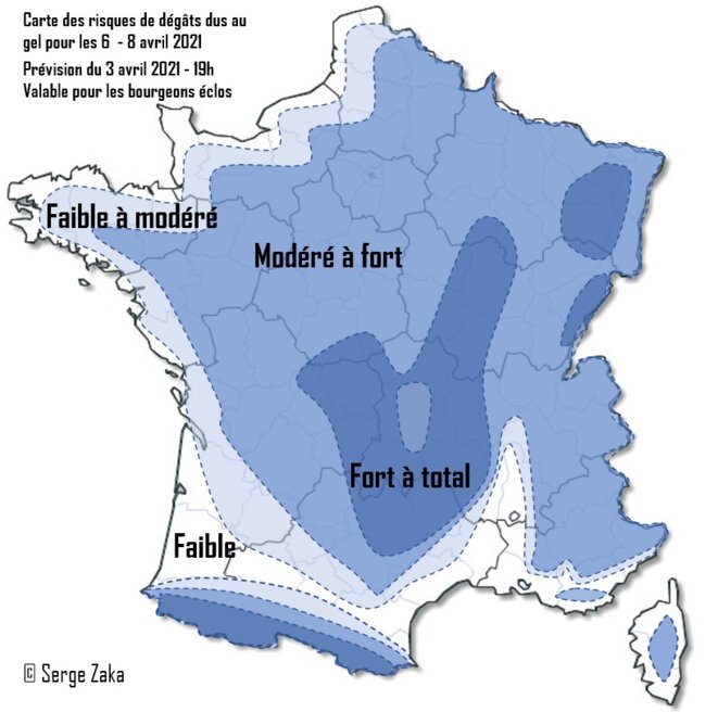 La carte du gel pourrait être celle des plaintes recueillies par TF1 pour faire pleurer dans les chaumières La carte du gel pourrait être celle des plaintes recueillies par TF1 pour faire pleurer dans les chaumières