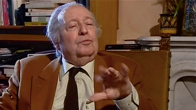 Marc Ferro  (interview 2004 à son domicile) © Patrice Morel