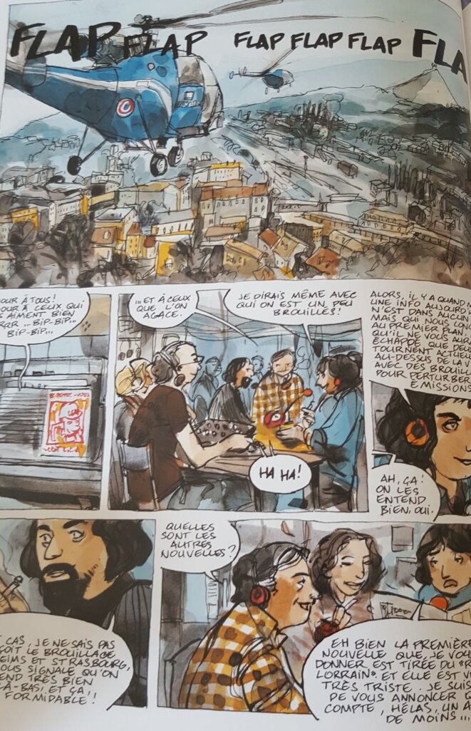 Le brouillage de LCA par la police débuta deux semaines après son lancement © Vincent Bailly et Tristan Thil Le brouillage de LCA par la police débuta deux semaines après son lancement © Vincent Bailly et Tristan Thil