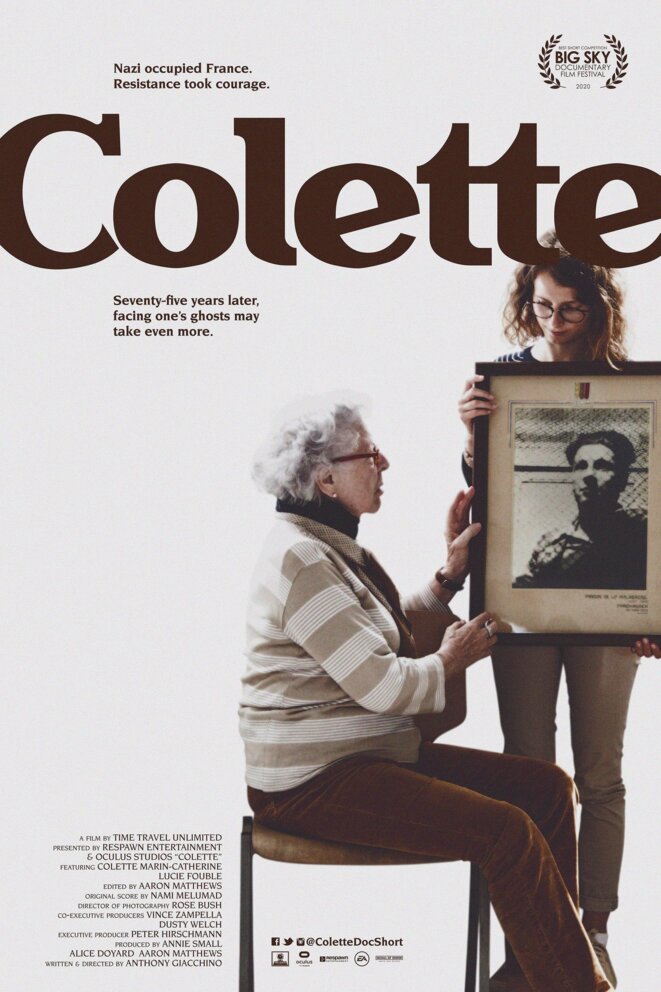 L'Oscar pour Colette.