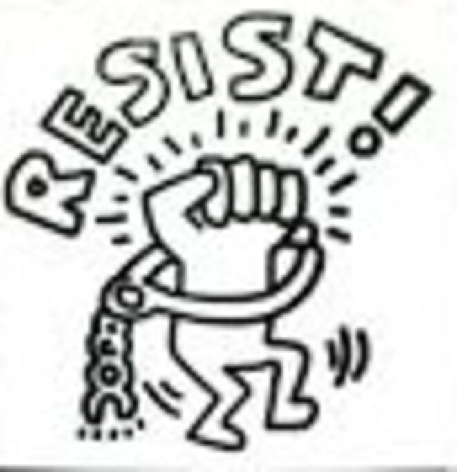 Résister © Keith Haring Résister © Keith Haring