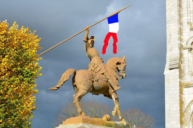 Statue de Jeanne d'Arc à Nantes Revisited © Selbymay Revisited by Esperce Statue de Jeanne d'Arc à Nantes Revisited © Selbymay Revisited by Esperce